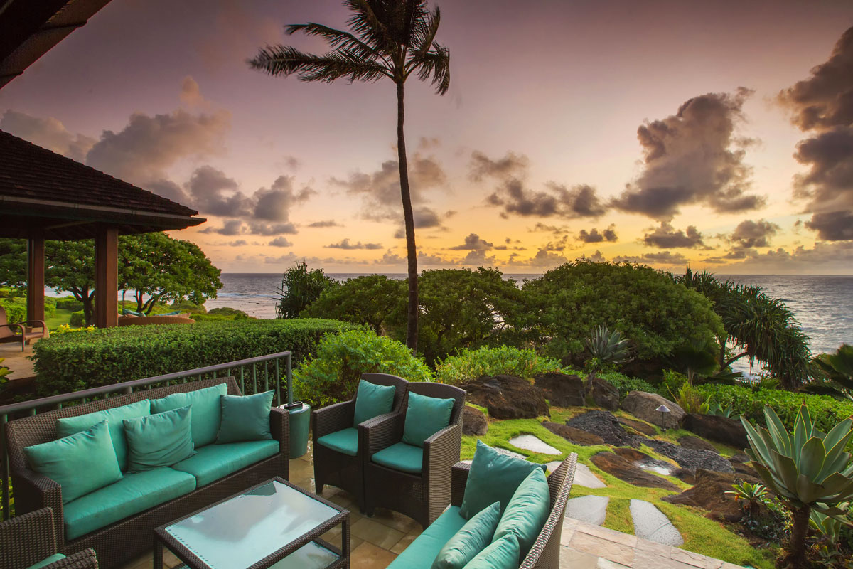 Aliomanu at Sunrise Aliomanu Kauai Beachfront Estate
